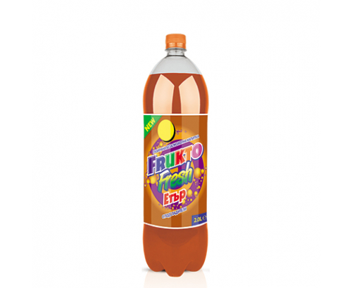 Газирана напитка Фрукто Фреш 2л Етър Газирана напитка Фрукто Фреш 2л Етър