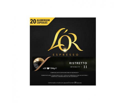 Кафе капсули Лор 20бр Ристрето Кафе капсули Лор 20бр Ристрето