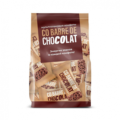 Шоколадови бонбони Со Баре Де Шоколат 200г Какаови
