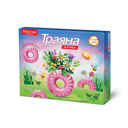 Бисквити Траяна Макси 237г С вкус на ягода