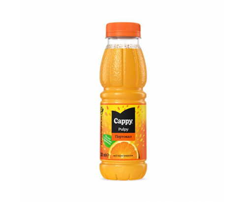 Плодова напитка Капи Пълпи 330мл Портокал