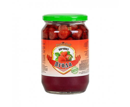Компот Попкирилов 720мл Ягода Компот Попкирилов 720мл Ягода