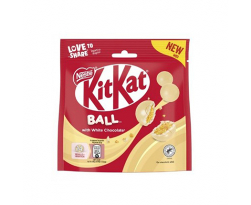 Топчета Кит Кат 140г С бял шоколад Топчета Кит Кат 140г С бял шоколад