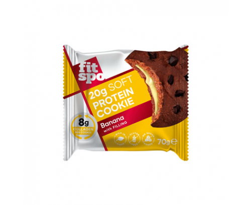 Протеинова бисквита Фит Спо 70г Банан Протеинова бисквита Фит Спо 70г Банан
