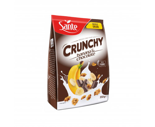 Крънчи Санте 350г Шоколад и банан Крънчи Санте 350г Шоколад и банан