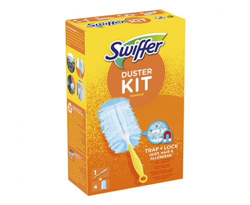 Четка за почистване на прах Суифър + 4бр резерви Четка за почистване на прах Суифър + 4бр резерви