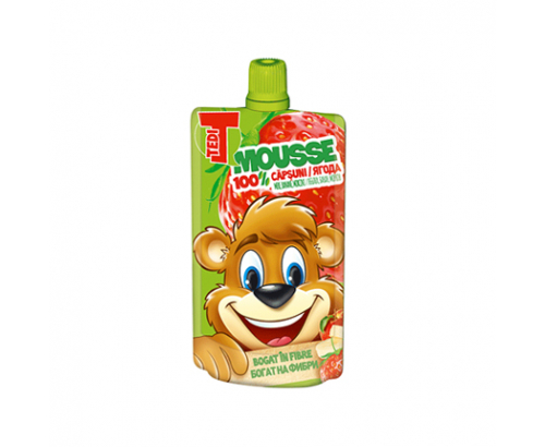 Плодов мус Теди 100г Ягода Плодов мус Теди 100г Ягода