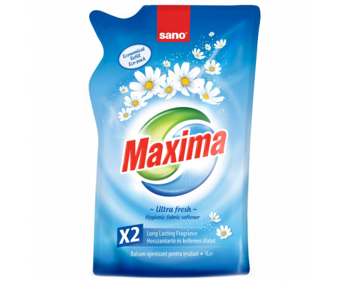 Омекотител Сано Максима 1л Ултра Фреш Омекотител Сано Максима 1л Ултра Фреш