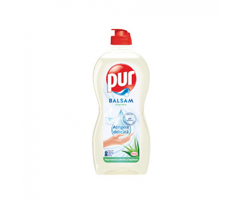 Препарат за съдове Пур 450мл Алое вера Препарат за съдове Пур 450мл Алое вера