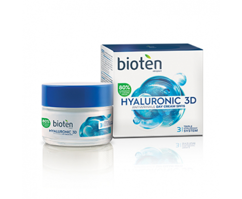 Крем за лице Биотен 50мл 3D хиалуроник Крем за лице Биотен 50мл 3D хиалуроник
