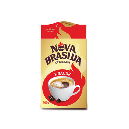 Мляно кафе Нова Бразилия 100г Класик