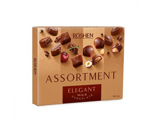 Шоколадови бонбони Рошен 145г 20бр Елегант Шоколадови бонбони Рошен 145г 20бр Елегант
