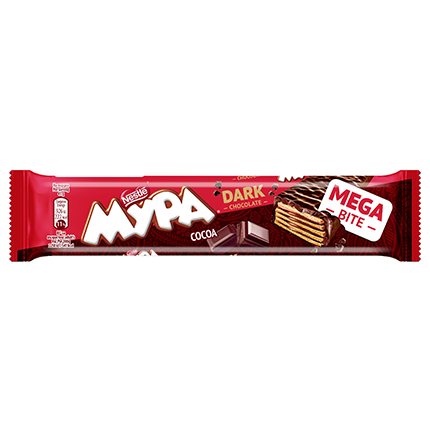Вафла Мура Мега 45г Тъмен шоколад