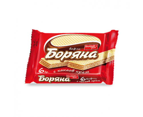 Вафли Боряна 140г какао Вафли Боряна 140г какао