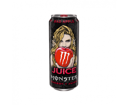 Енергийна напитка Монстър 500мл Бед Ейпъл Енергийна напитка Монстър 500мл Бед Ейпъл