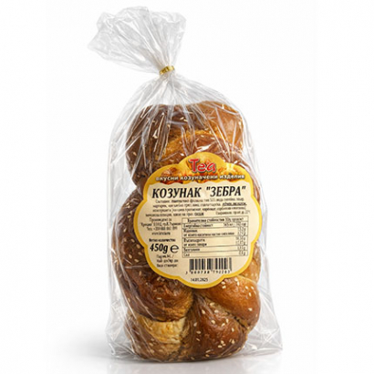 Козунак Теа 450г Зебра