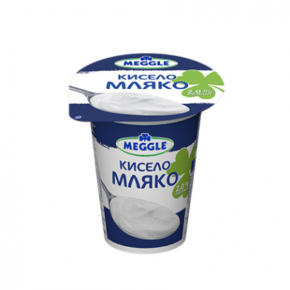 Кисело мляко Мегле 2% 400г