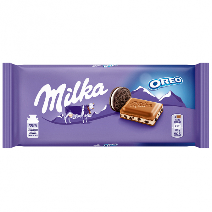 Шоколад Милка 100г Орео