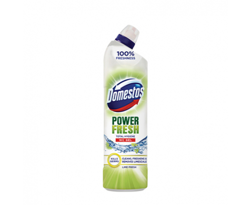 Гел за тоалетна Доместос Тотал 700мл Лайм Гел за тоалетна Доместос Тотал 700мл Лайм