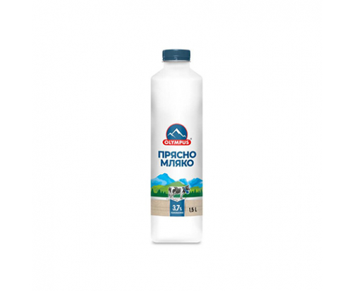Прясно мляко Олимпус 3,7% 1,5л Прясно мляко Олимпус 3,7% 1,5л