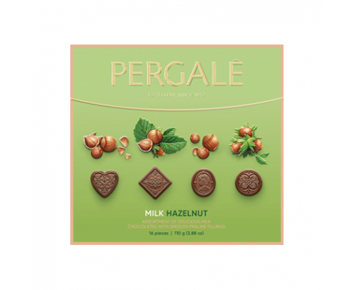 Шоколадови бонбони пергале 110г Лешник Шоколадови бонбони пергале 110г Лешник