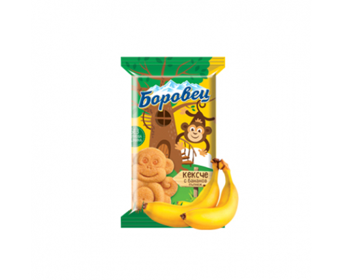 Кексче Боровец 30г Бананов пълнеж Кексче Боровец 30г Бананов пълнеж