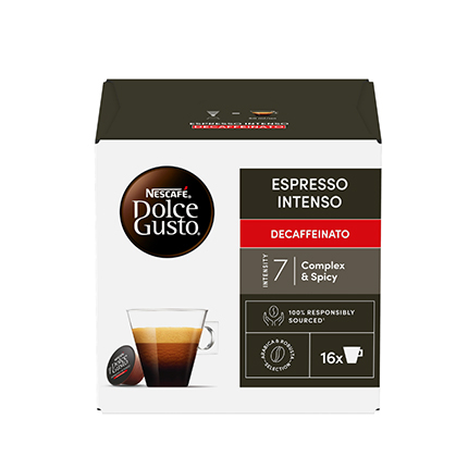 Кафе капсули Нескафе Долче Густо 16бр Еспресо Интензо без кофеин Кафе капсули Нескафе Долче Густо 16бр Еспресо Интензо без кофеин