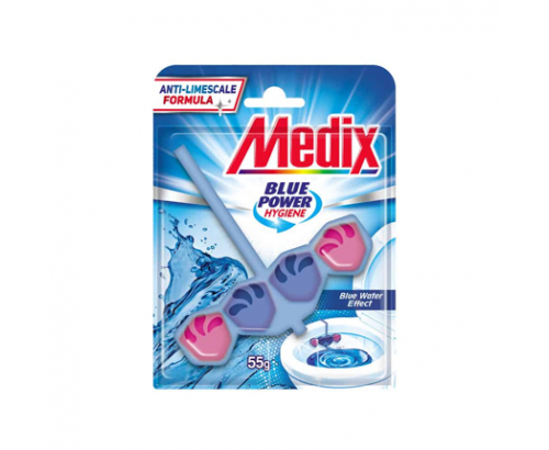 Ароматизатор за тоалетна Медикс 55г Синя вода Ароматизатор за тоалетна Медикс 55г Синя вода