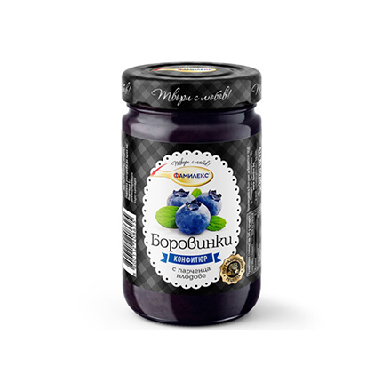 Конфитюр Фамилекс 360г Боровинки