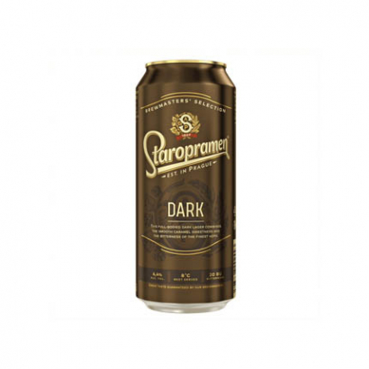 Бира Старопрамен 500мл кен Тъмно кен Бира Старопрамен 500мл кен Тъмно кен