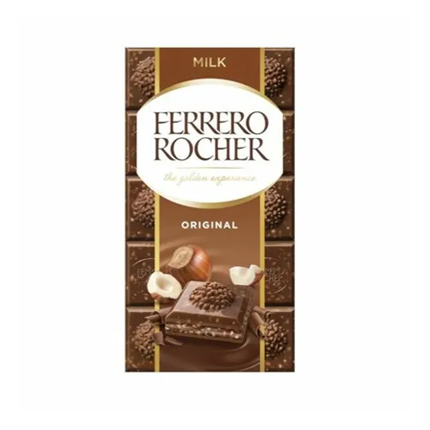 Шоколад Фереро Роше 90г Млечен с лешник