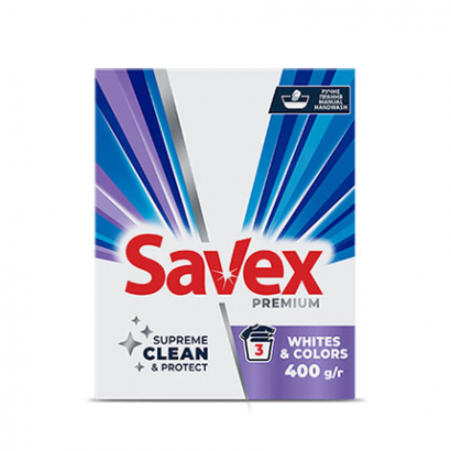 Прах за пране Савекс 400г Ръчно универсално пране