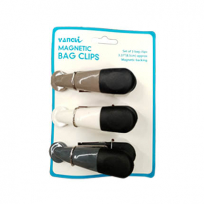 Щипка за пакети 3бр