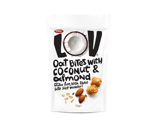 Овесени хапки Лов 70г Кокос и бадем Овесени хапки Лов 70г Кокос и бадем