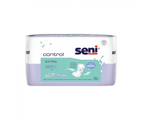 Урологични подложки Сени 15бр Контрол Екстра Урологични подложки Сени 15бр Контрол Екстра