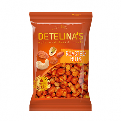 Гарниран фъстък Детелина 160г Тигрови ядки