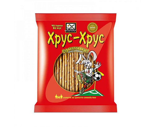 Солети Хрус-Хрус 250г Обикновени Солети Хрус-Хрус 250г Обикновени