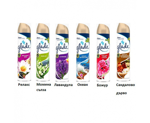 Аерозол Глейд 300мл Различни видове Аерозол Глейд 300мл Различни видове