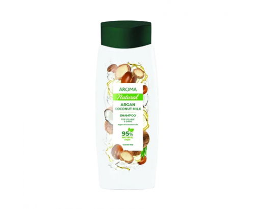 Шампоан Арома Натурал 400мл Арган и кокосово мляко Шампоан Арома Натурал 400мл Арган и кокосово мляко