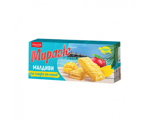 Бисквити Мираж 156г Манго Бисквити Мираж 156г Манго