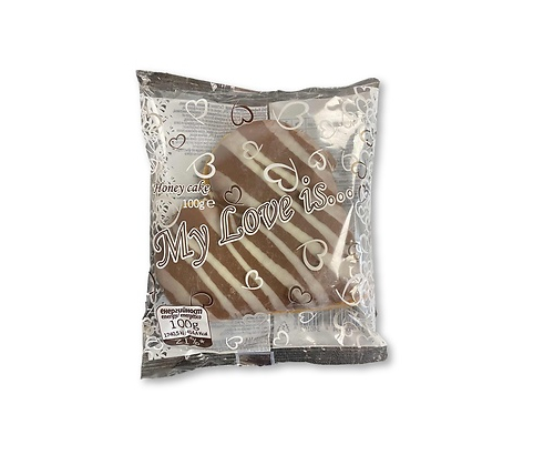 Меденка медено сърце Медовина 100г Кафява Меденка медено сърце Медовина 100г Кафява