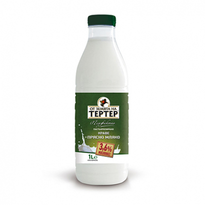 Прясно мляко Тертер 3,6% 1л