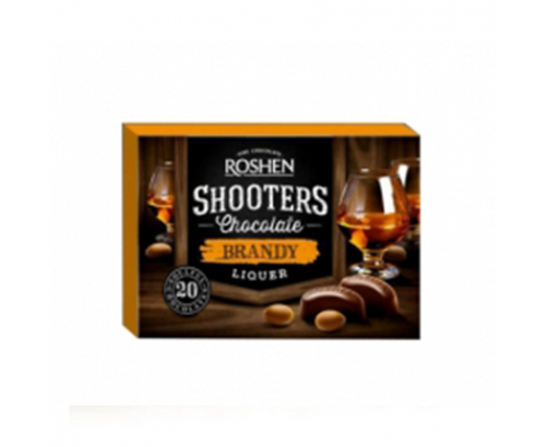Шоколадови бонбони Рошен Шутърс 150г Бренди Шоколадови бонбони Рошен Шутърс 150г Бренди