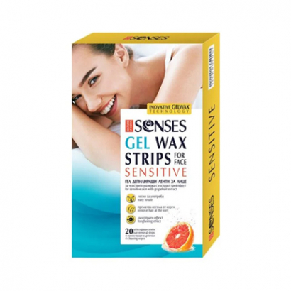 Депилиращи ленти Агива Сенс 20бр за лице
