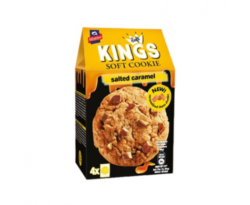 Бисквити Софт Кинг 160г Шоколад и солен карамел Бисквити Софт Кинг 160г Шоколад и солен карамел