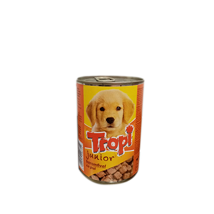 Храна за кучета Тропи 415г Консерва Джуниър