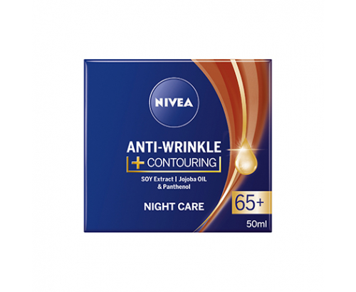 Крем за лице Нивеа 50мл Нощен Контуриращ 65+ Крем за лице Нивеа 50мл Нощен Контуриращ 65+