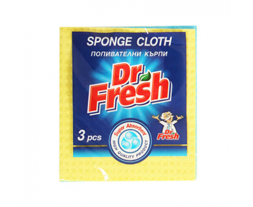 Попивателни кърпи Д-р Фреш 3бр Супер Попивателни кърпи Д-р Фреш 3бр Супер