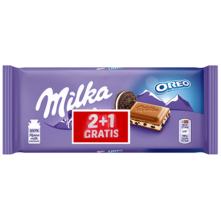 Шоколад Милка 3х100г Орео