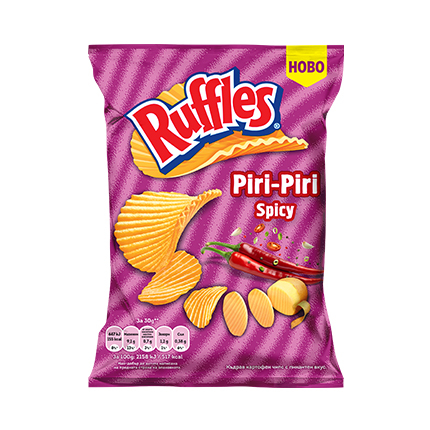 Чипс Рафълс 140г Пири Пири